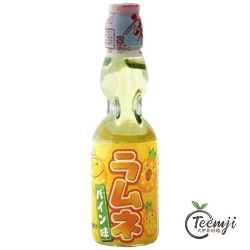 Hatakosen Ramune Drink Pineapple Flavour 200Ml