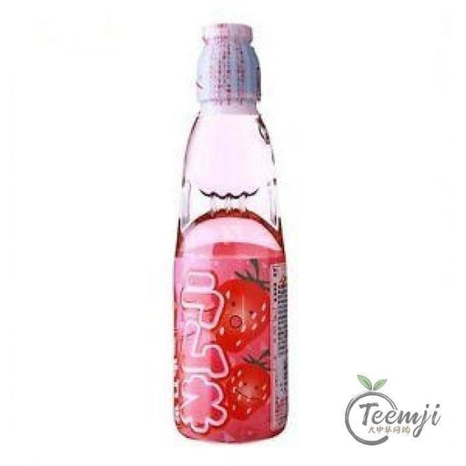 Hatakosen Ramune Strawberry Flavour 200Ml Drink